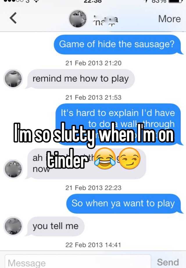Slutty Tinder